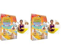 ZIMPLI - Smelli Gelli Baff Tutti Frutti, 1 Bath or 6 Play Uses, Great Fun & Easily wipes up, Children's Birthday Gift, Water Toy for children 4 5 6 7 8 9 (Pack of 2)