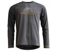 Zimtstern - Pureflowz Eco Shirt L/S - Cycling jersey size L, grey