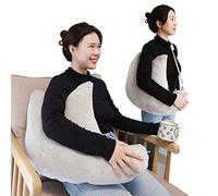 zimucxn Shoulder Surgery Pillow, Ergonomic Rotator Cuff Pillow, Comfortable Post Shoulder Surgery Pillow, Adjustable Structure Provide Support, Shoulder Pain Relief, Firm and Removable(Grey)