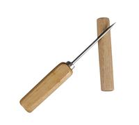 Zimuney Stainless Steel Ice Pick Ice Pick Crusher Wooden Handle Awl Punch Kitchen Bar Tool
