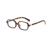 ZIMUSUN - Rectangle Glasses for Women Men 90s Small Square Frame Blue Light Glasses Anti Eye Strain, 01 Tortoise, M