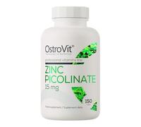 OstroVit Supplement Zinc 15 mg (Zinc Picolinate) Vegan 150 Tablets – 5-Month Bulk Pack