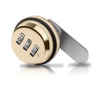 Zinc Alloy 20mm Cam Code Lock Box 3 Digit Combination Password Drawer 1Pcs(Blue Patina)