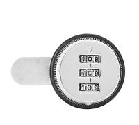 Zinc Alloy 3 Digit Code Combination Cam Coded Lock Password Cabinet Drawers Mechanical Lock with 1000 Combination Methods for Cabinets Drawers Mail Boxes Tool Boxes School Lockers