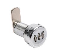 Zinc Alloy 3 Digit Code Combination Camlock Cabinet Drawer Password Code Lock for 17-23mm Wooden Wardrobe