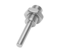 Zinc Alloy 3-Jaw 4-Jaw Chuck Connecting Rod Self Centering Wood Chuck Optional Clamp Accessory(A (Only Rod))