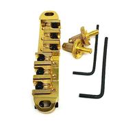 Zinc Alloy 6 String Tune O-Matic Guitar Bridge Replacement Electric Guitar Accessories Parts Roller Saddle Bridge