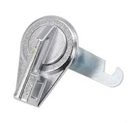 Zinc Alloy and Iron Turn Tongue Lock with Padlockable Design for Cabinets Drawers Lockers and Other Wood or Metal Storage Enclosures (Upgraded Model 20MM)