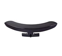 Zinc Alloy Banjo Armrest Replacement Single Leg Black Mirror