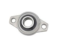 Zinc Alloy Bearing Seat Pillow Block Housing Pack, Pillow Block Bearing For Screw Rod And Linear Shaft Support 8mm-30mm Diameter Zinc Alloy(Horizontal 25mm)
