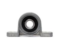 Zinc Alloy Bearing Seat Pillow Block Housing Pack, Pillow Block Bearing Linear Bearing Mounted Support Zinc Alloy Multiple Sizes Pack of 10(KP003 17mm)