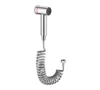 Zinc Alloy Bidet Sprayer Set Hose and Magnetic Holder | Dual spray and shower modes, for versatile personal care, adjustable water volume, easy flow control, bathroom essential