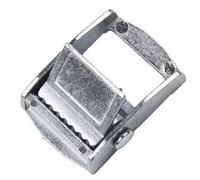 否Zinc Alloy Buckle for Heavy Duty Tie-Down Straps, 20mm or 25mm Ratchet Tensioner with Knuckle Closure for Cargo Luggage Toolboxes, Silver Metal Fixed Clamp 150kg to 250kg Load Capacity(20mm)