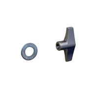 Zinc Alloy Butterfly Drum Nut Knobs, Secure Lock, Quick Install, Standard Compatible, 6mm 8mm Hardware Nut Knob