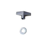 Zinc Alloy Butterfly Drum Nut Knobs, Secure Lock, Quick Install, Standard Compatible, 6mm 8mm Hardware Nut Knob