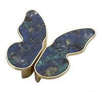 Zinc Alloy Butterfly Pull with Clover Design Element Nordic Style Hardware for Dresser Wardrobe and Cabinet Integration (A)