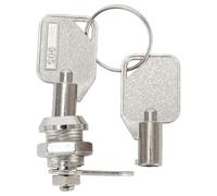 Zinc Alloy Cabinet Cam Lock 12mm Drawer Mailbox RV Door Locker with 2 Keys for Home Office Storage Security Furniture Hardware