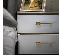 Zinc Alloy Cabinet Handles, Creative Bow Design Drawer Pulls for Wardrobe Kitchen Furniture, European Style Door Knobs with 96mm 128mm Hole Spacing