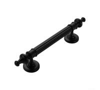 Zinc Alloy Cabinet Handles, Modern Drawer Pulls(Black, Length 290mm)
