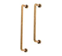Zinc Alloy Cabinet Pulls | Antique Brass 128/160mm: For Cabinets and Drawers(128mm)