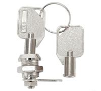 Zinc Alloy Cam Lock 12mm Keyed Alike Cabinet Drawer Mailbox RV Door Locker Security Hardware for Home Office Storage Furniture(1PC)