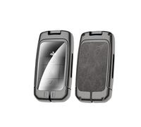 Zinc Alloy Car Key Case Cover Protection Fob Compatible For Rolls Royce Phantom Wraith Badge Edition Remote Shell Auto Accessories Keychain