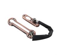 Zinc Alloy Chain Door Lock Effective Security Solution with Child Safety Observation Design for Various Doors (Red bronze)