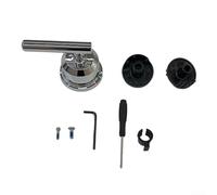 Zinc Alloy Chrome Shower Handle Replacement Fits, T2901BL Trim Kit And 1222 Cartridge, Long-Lasting Bathroom Faucet Lever(A)