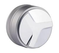 Zinc Alloy Coffee Distributor Coffee Powder Ha mmer Leveler Tool Hand Tampers 53 mm Gray Grey