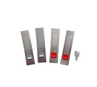 Zinc Alloy Compression Lock，MS728 Plane Lock Push Button Latch Electronic Cabinet Door 1Pcs