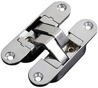 Zinc Alloy Concealed Hinge, 110x30mm Opening To The Left