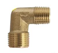 Zinc Alloy Copper Air Compressor Elbow Fitting Replacement, Right Angle Adapter for Air Check Valve, Mute Oilless Connector with Threaded Ends, 1 pc(H)