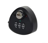 Zinc Alloy Digital Combination Lock for Securing Lockers and Cabinets (20mm Black)
