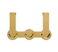Zinc Alloy Door Back Hook Bathroom Towel Hanger Punch-Free Hooks for Coats Robes Hats Clothes Towels Free Hooks