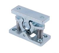 Zinc Alloy Door Holder Lock Buckle for Secure Door Touch on Motorhomes, For Caravans, and RVs Featuring Stainless Steel Spring and Sturdy Clamp (Zinc alloy)