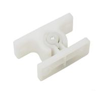 Zinc Alloy Door Holder Lock Buckle for Secure Door Touch on Motorhomes, For Caravans, and RVs Featuring Stainless Steel Spring and Sturdy Clamp (Plastic)