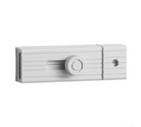 Zinc Alloy Door Latch Innovative Locking Solution for Various Door Types Glow in the Dark Feature for Ease of Use at Night (White)