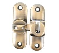 Zinc Alloy Door Latch Lock with 90 180 Degree Locking Options | 6cm Hole Distance, Sliding Mechanism, Two Way Mounting Angles, for Sliding Doors and Screen Doors