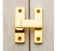 Zinc Alloy Door Latch With Glow In The Dark Visual Aid For Use On Doors Where Lighting Is Minimal Or Absent(gold)