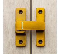 Zinc Alloy Door Latch With Glow In The Dark Visual Aid For Use On Doors Where Lighting Is Minimal Or Absent(yellow bronze)