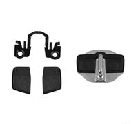 Zinc Alloy Door Lock Protector Latches Stopper Covers | Compatible with Land For Cruiser For Alphard Vellfire, ABS Exterior Trim Accessories for Car Security and Durability,