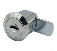 Zinc Alloy Drawer Cabinet Lock, Tongue Lock for Steel File Office Desk, Metal Toolbox Latch Security Sliding Cam Lock System