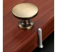 Zinc Alloy Drawer Wardrobe Cabinet Pull Handle Knob Furniture Hardware Door Handle Antique Bronze Jewelry Chest Box Knob 27 * 20mm