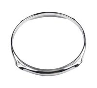 Zinc Alloy Drum Hoop Rim Protector Heavy Duty Snare Drum Hoop Ring Replacement for 8 10 12 14 Inch Percussion Drum Kits (8 inch)