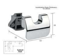 Zinc Alloy Eccentric Drawer Lock Catch Mechanism for RV Cabinet Yacht | Eccentric cam design allows flexible fitting in drawers and cabinets without obstructing internal structures.