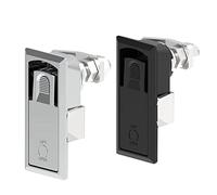 Zinc Alloy Electric Cabinet Box Lock Mailbox Flat Switch Device Practical Industrial Machinery Hardware Accessories 1Pcs(85mm no Key)