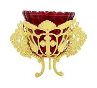 Zinc Alloy Electroplated Orthodox Candle Holder (No Chain)