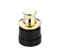 Zinc Alloy Embedded Furniture Handles, Invisible Spring Shake Knobs and Pulls for Cabinet, Kitchen and Door, Modern Minimalist Design(Gold)