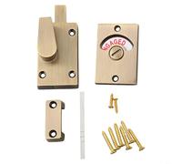 Zinc Alloy Engaged/Vacant Indicator Toilet Door Lock for Enhanced Security