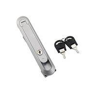 Zinc Alloy Flat Lock Network Chassis Cabinet Integrated Cabinet Door Lock Industrial Electrical Equipment Rotary Lock 1Pcs
